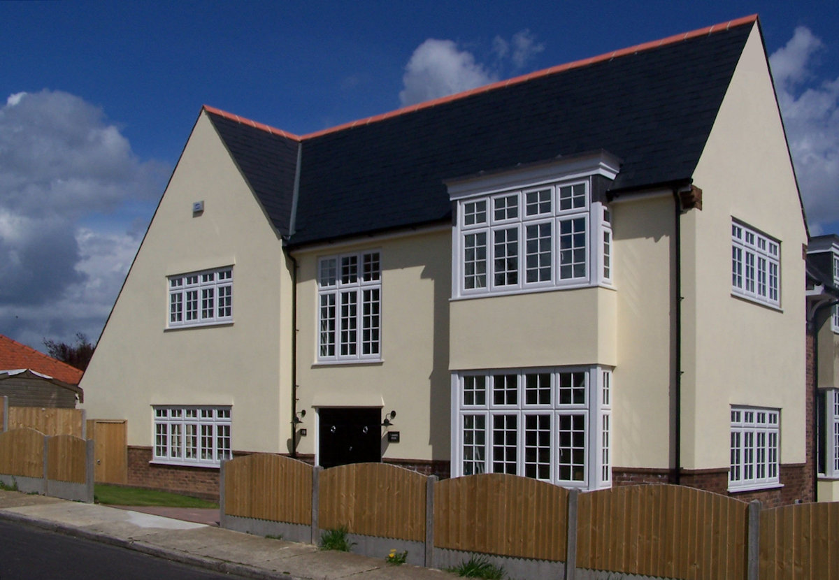 Arts and Crafts style detached house    Design: Nick Baldry