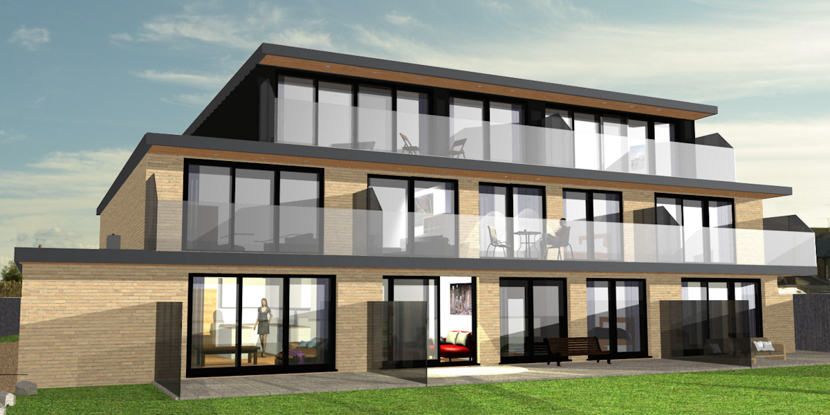 Seaview apartments.  Design:  Nick Baldry