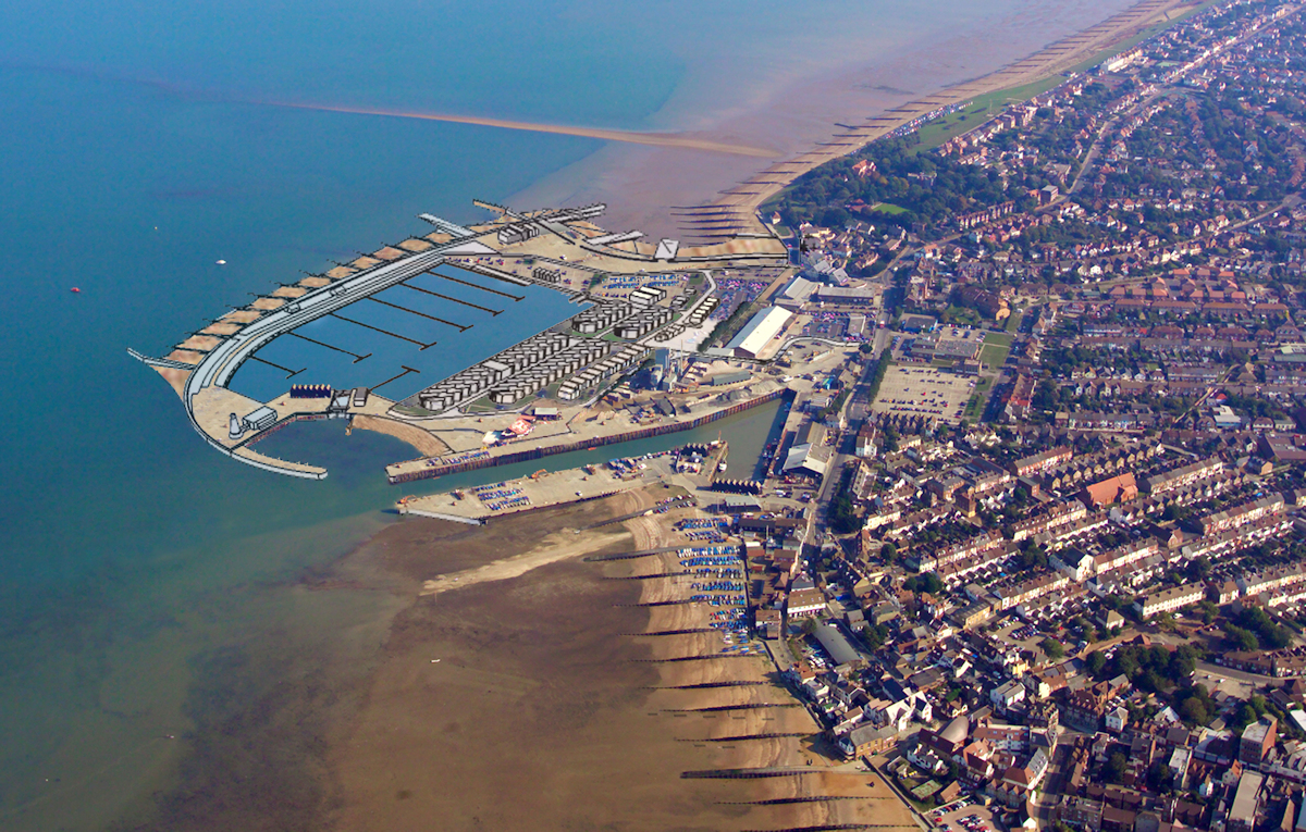 Marina concept.  Design Peter Jackson