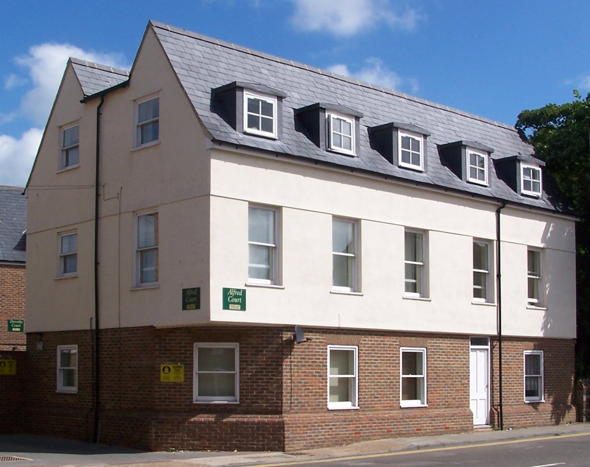 Town centre apartments.  Design:  Nick Baldry